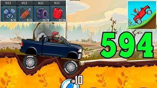 Hill Climb Racing - SUPER DIESEL 4X4 in BOGLAND - Gameplay Walkthrough Part 594 (Android,iOS) screenshot 1
