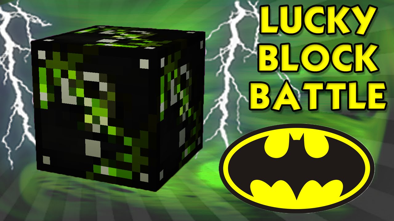 BATMAN LUCKY BLOCK | Minecraft LUCKY BLOCK BATTLE | baastiZockt - YouTube