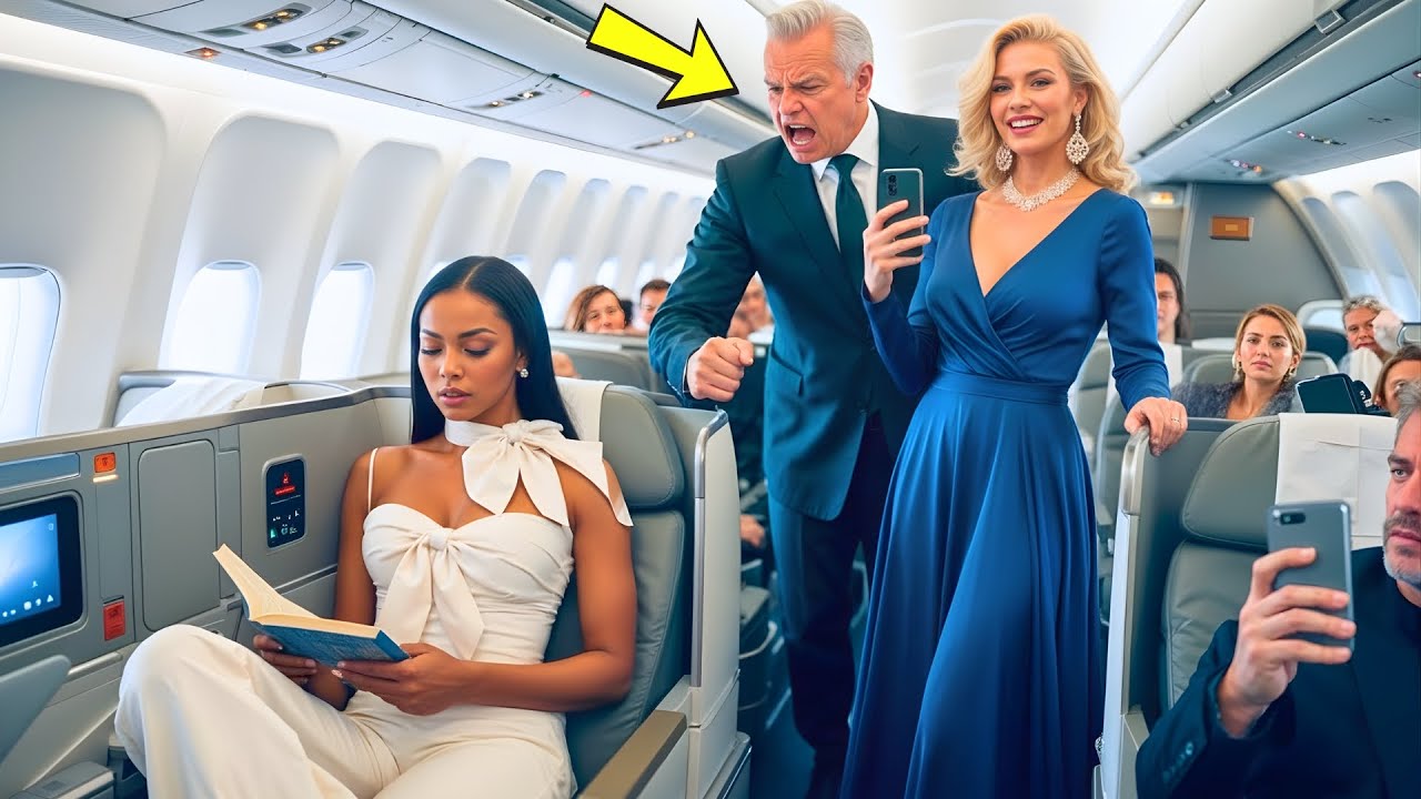 PILOTO MANDA MULHER TROCAR DE ASSENTO… SEM IMAGINAR QUE ELA É A DONA DO AVIÃO