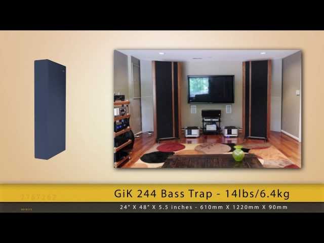 GIK Acoustics 244 Bass Traps photo