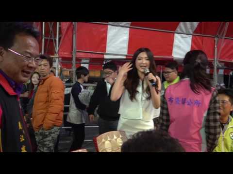 2017 4  2 (日) 蔡茗淇 在布袋嘉義廟 九龍三公 演唱 大船入港