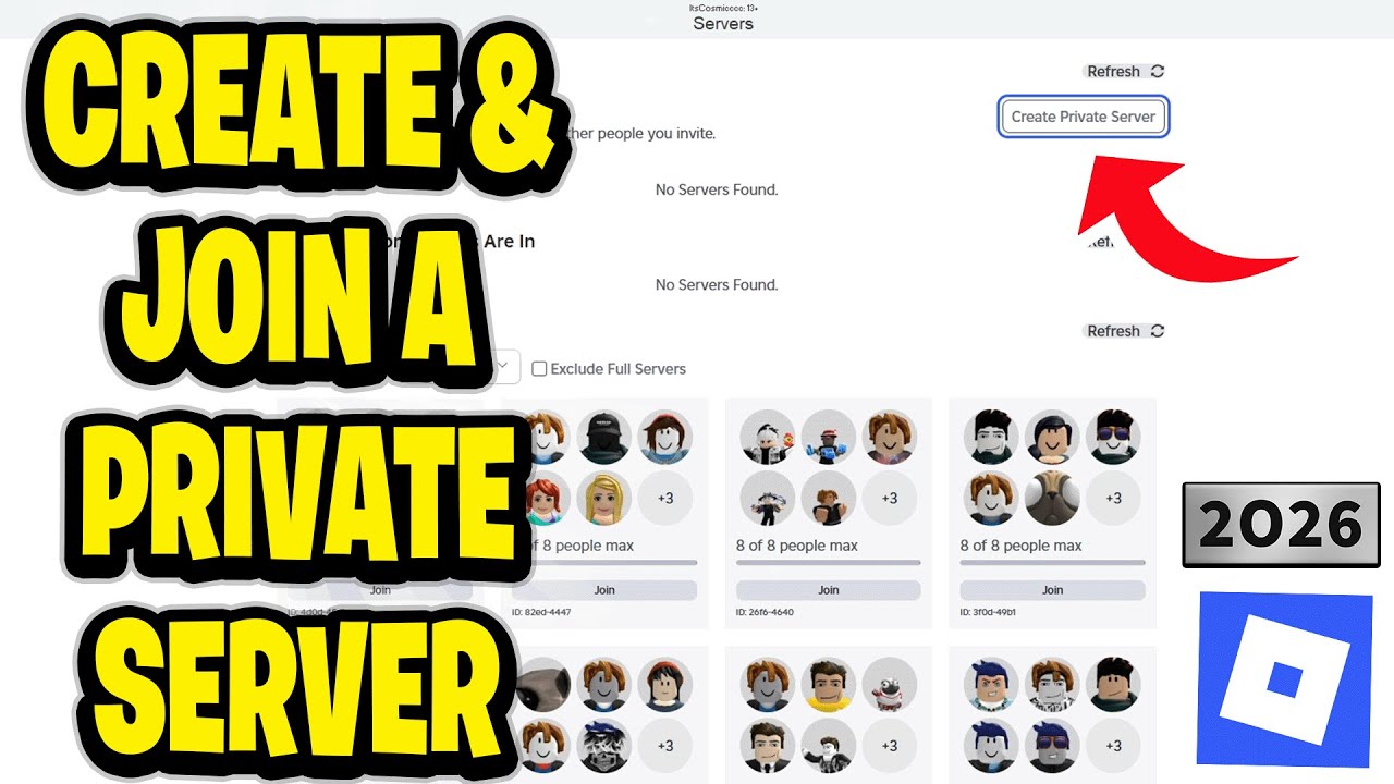 How To Create Join A Private Server In Roblox Steal A Brainrot PS4 