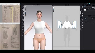 DRAFT A BODICE SLOPER IN CLO3D