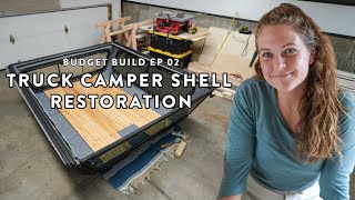 DIY Budget Truck Bed Camper Build | Week Two