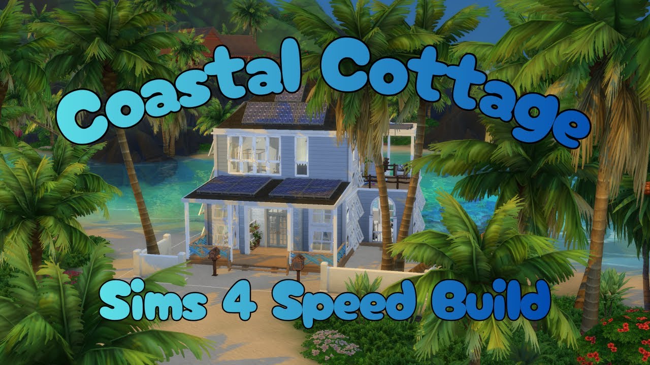 Coastal Cottage | Sims 4 Speed Build | Simmer Cass