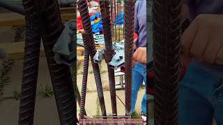 Rebar Coupling Machine Applies 250 Nm Torque During Construction Work