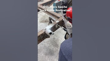 1958 Chevy Apache Truck Frame Restoration!