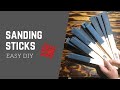 Jewellery sanding sticks  diy jewellery studio tools