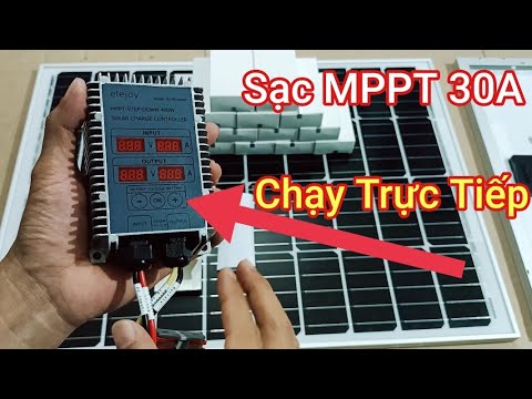 Video ???????? Giá ???? Sạc MPPT 30a, chạy trực tiếp tấm pin năng... - youtube