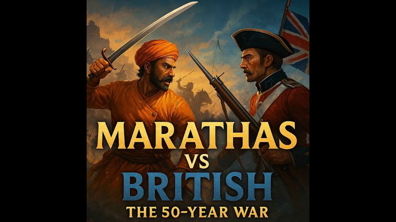 Marathas vs British ⚔️ The 50-Year War |  Anglo–Maratha Wars Explained | MODERN HISTORY