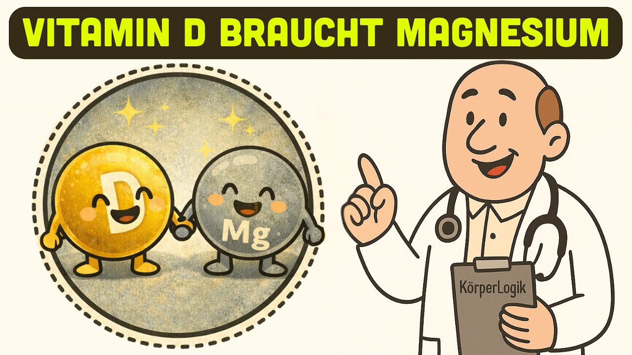 Warum Vitamin D ohne Magnesium nicht richtig wirkt