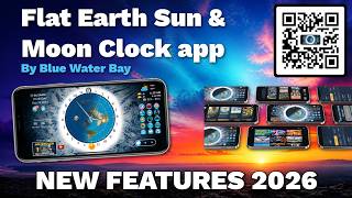 The Flat Earth Clock app UPDATED 2026 New Features! screenshot 1