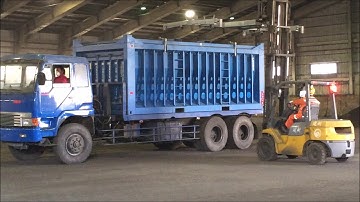 Containerised Bulk Handling  Rotainer® Lid Lifting