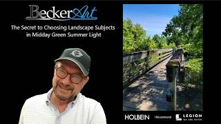 The Secret to Choosing Landscape Subjects in Midday Green Summer Light