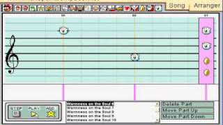 Warmness on the Soul - Avenged Sevenfold in Mario Paint Composer screenshot 4
