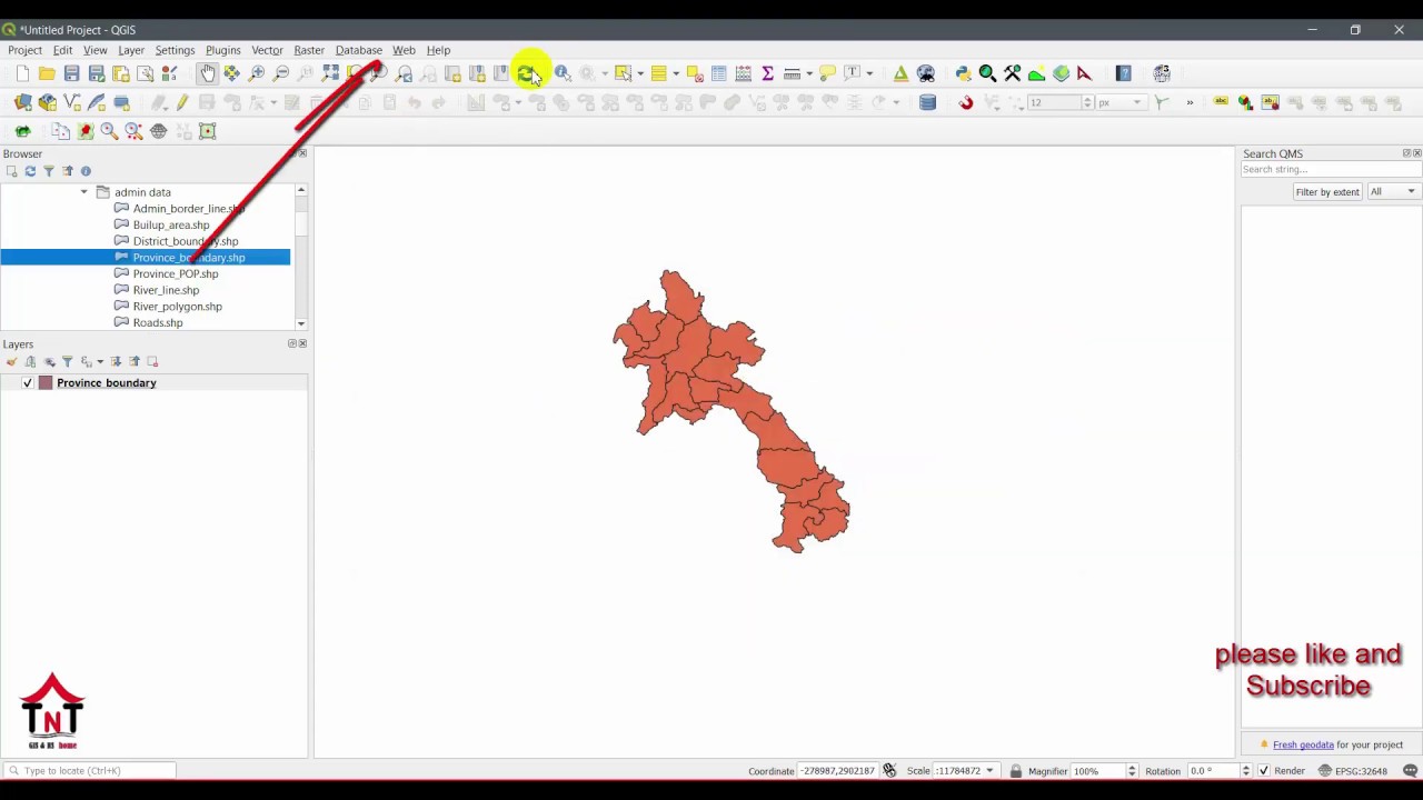 Tutorial How to Connect Google Earth Image to QGIS Part11 04022020