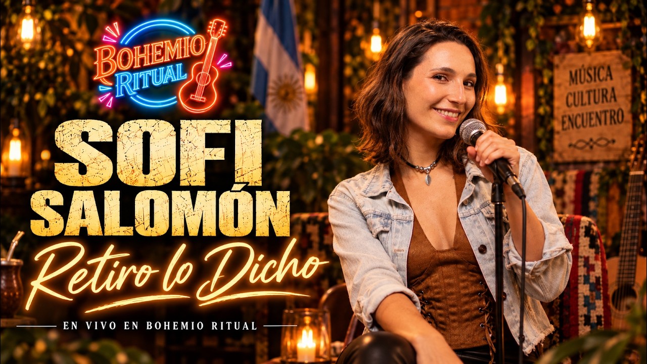 Sofi Salomón – Retiro lo Dicho | En Vivo en Bohemio Ritual
