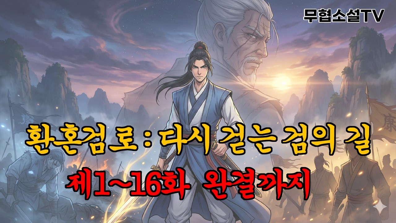 [환혼검로다시 걷는 검의 길] 제1~16완결, 무협 | 오디오북 | 무협소설