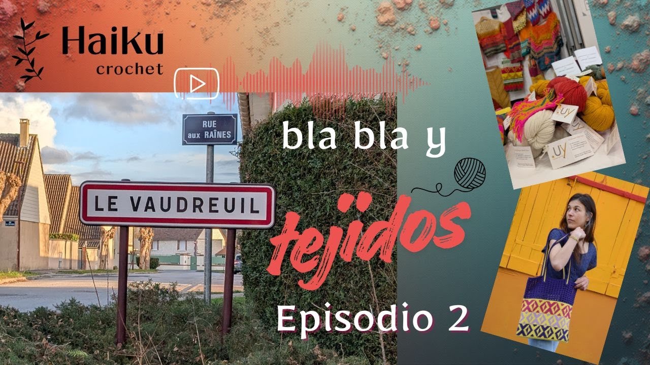 Bla bla y tejidos : El del Tricot'Eure 26 y el lanzamiento de Geometrías.