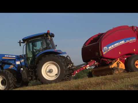 Uniform, dense bales The Roll Belt™ Series of Round Balers