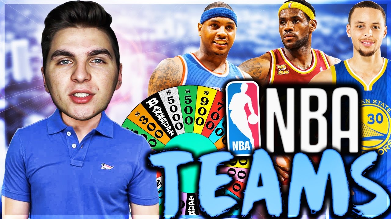 I EXPOSED HIM! NBA TEAM SPIN THE WHEEL NBA 2K17