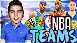 I EXPOSED HIM! NBA TEAM SPIN THE WHEEL NBA 2K17