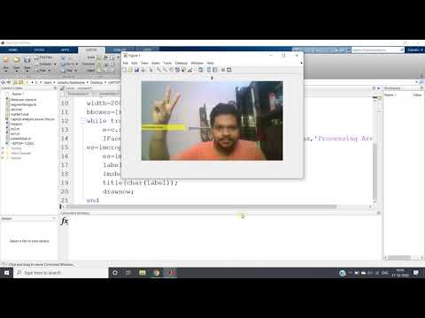 Hand Gesture Recognition Demo using AlexNet & MATLAB |2018
