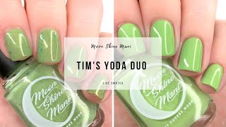 Moon Shine Mani | Tim's Yoda Duo | Tim's, Did I Do That October 2020 | 25 Sweetpeas