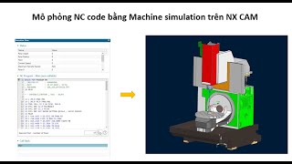 4. Simulate NC code with Machine Simulation on NX CAM - Simulate NC code on NX CAM News
