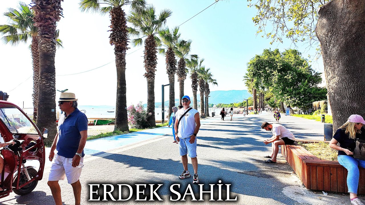 ERDEK SAHİLİ - ERDEK BALIKESİR - ERDEK PLAJI - KOMPLE ERDEK SAHİLİ GEZİSİ - ERDEK VLOG - ERDEK 2025