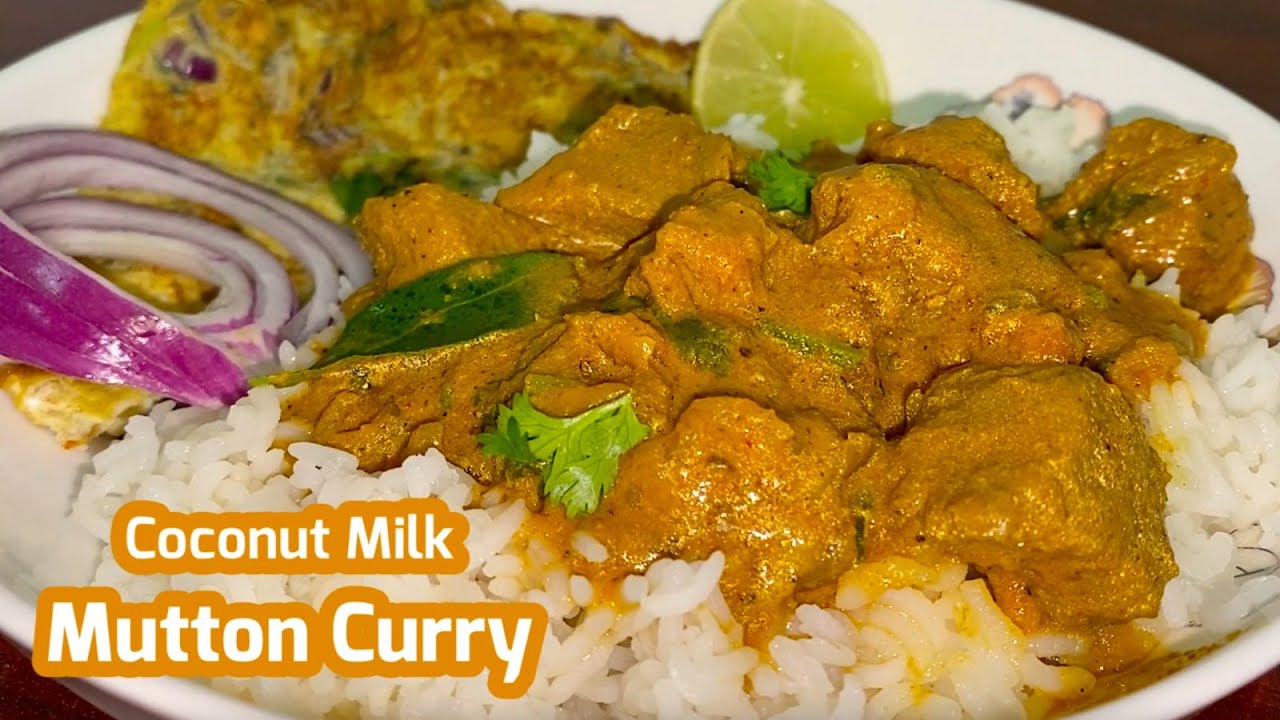 Coconut Milk Mutton Curry Mutton Curry Recipe South Indian Style