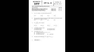 11 standard maths DPP of fundamental of mathematics , Binomial theorem part_83