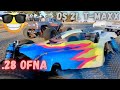 Vintage OFNA Buggy And Traxxas T-Maxx With Big OS21 Engine Run & Bash