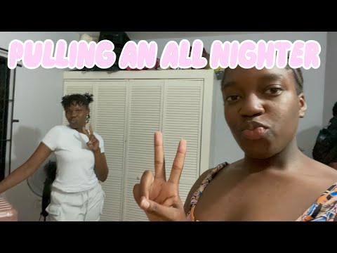 TRYING TO PULL AN ALL NIGHTER (we failed) - YouTube