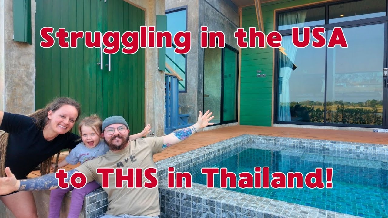 American Family moves to Thailand *INCREDIBLE HOUSE TOUR* | Escape the USA 