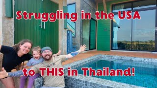 Download Lagu American Family moves to Thailand *INCREDIBLE HOUSE TOUR* | Escape the USA #costofliving MP3
