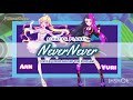 NeverNever  [Aikatsu Planet] ~ Cover by Yuri Kurogami and Ann Kouno~ (Short version)