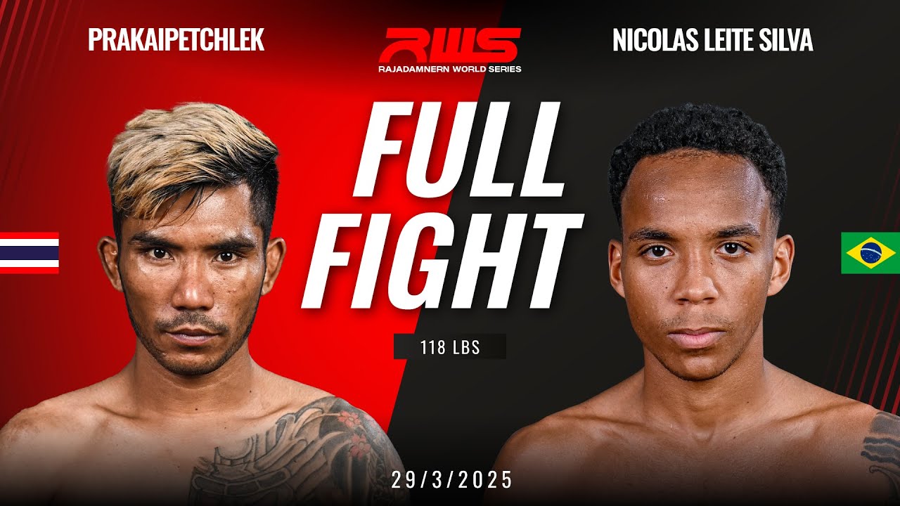 Prakaipetchlek Songdetrotban vs Nicolas Leite Silva