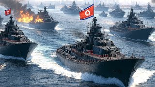 TODAY! A Lot of North Korean Ships Full of Oreshnik Missiles SUNK by Ukraine Army - Arma 3