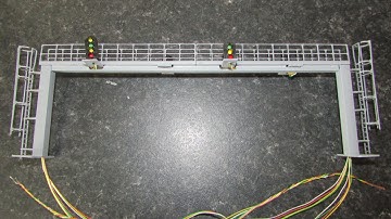 Scratch Built Signal Gantry