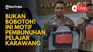 🔴 BREAKING NEWS - TERUNGKAP! Bukan Masalah Suporter, Inilah Motif Asli Pembunuh Pelajar Karawang