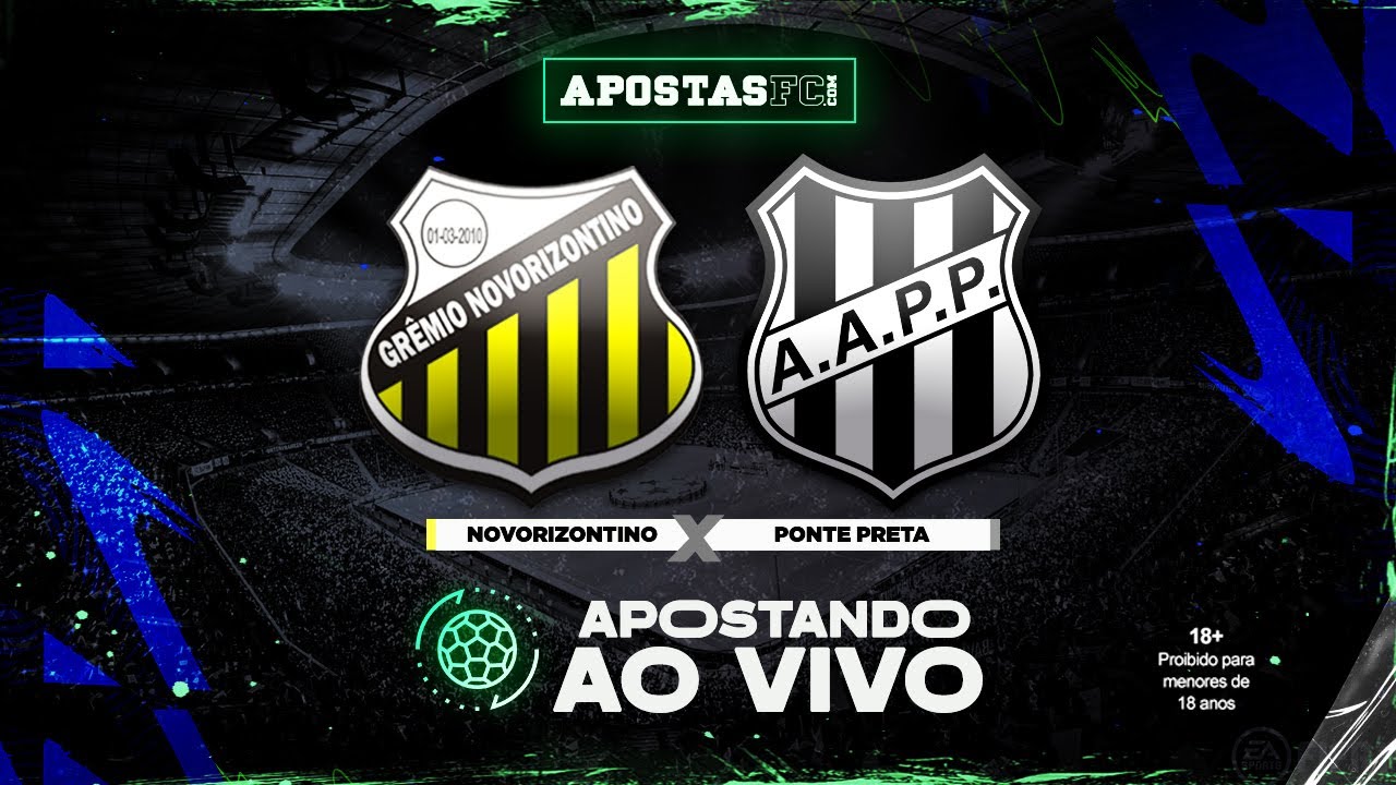 🔴 NOVORIZONTINO X PONTE PRETA – AO VIVO | 29ª RODADA DO BRASILEIRO ...