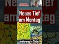 STURM, GEWITTER und SCHNEE🌦️ - Neue TIEFS ab MONTAG - UMSTELLUNG zu FRÜHLINGSWETTER nach OSTERN☀️⛈️