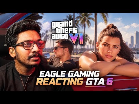 Eagle Gaming Reacts To GTA 6 - Official Launch Trailer😱ഇജ്ജാതി Graphics💀