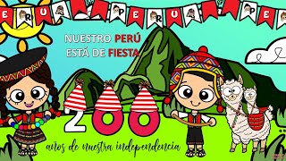 Viva el Perú #Felicesfiestaspatrias#bicentenario#julissavaldezsalvatierra#aprendoencasa#web#