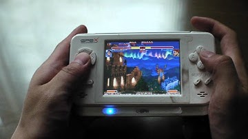 GP2X F200 with original D-PAD