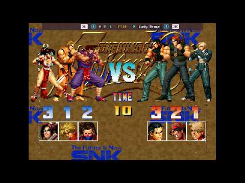 The King of Fighters '95 - 🇰🇷 H 8(B) vs 🇰🇷 Lady Brown(B) | Fightcade (2026-07-22 13:09 UTC)