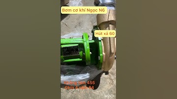 Bơm cơ khí Ngọc N6 áp cao lưu lượng nước nhiều anh chị em quan tâm liên hệ e ạ