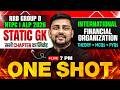 RRB Group D Static GK Class 2026 | International Financial Organization |ALP Static GK By Akshay Sir