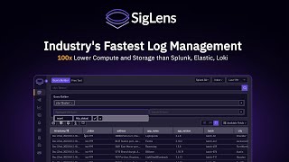 SigLens: Free Open Source Log Management Platform screenshot 5